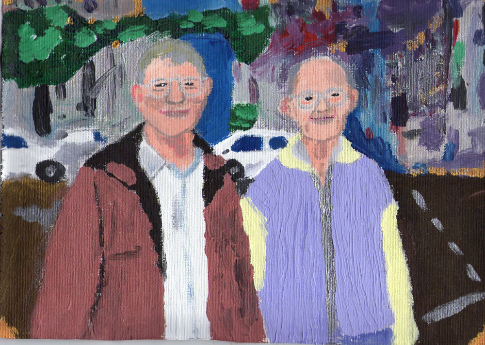Dad and friend
